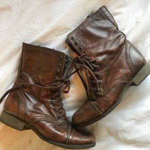 Steve Madden “troopa” combat boots size 7